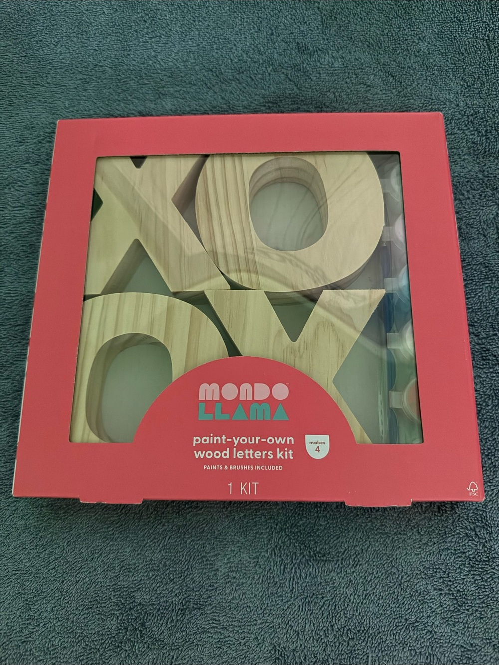 Mondo Llama Paint-Your-Own XOXO  Kit